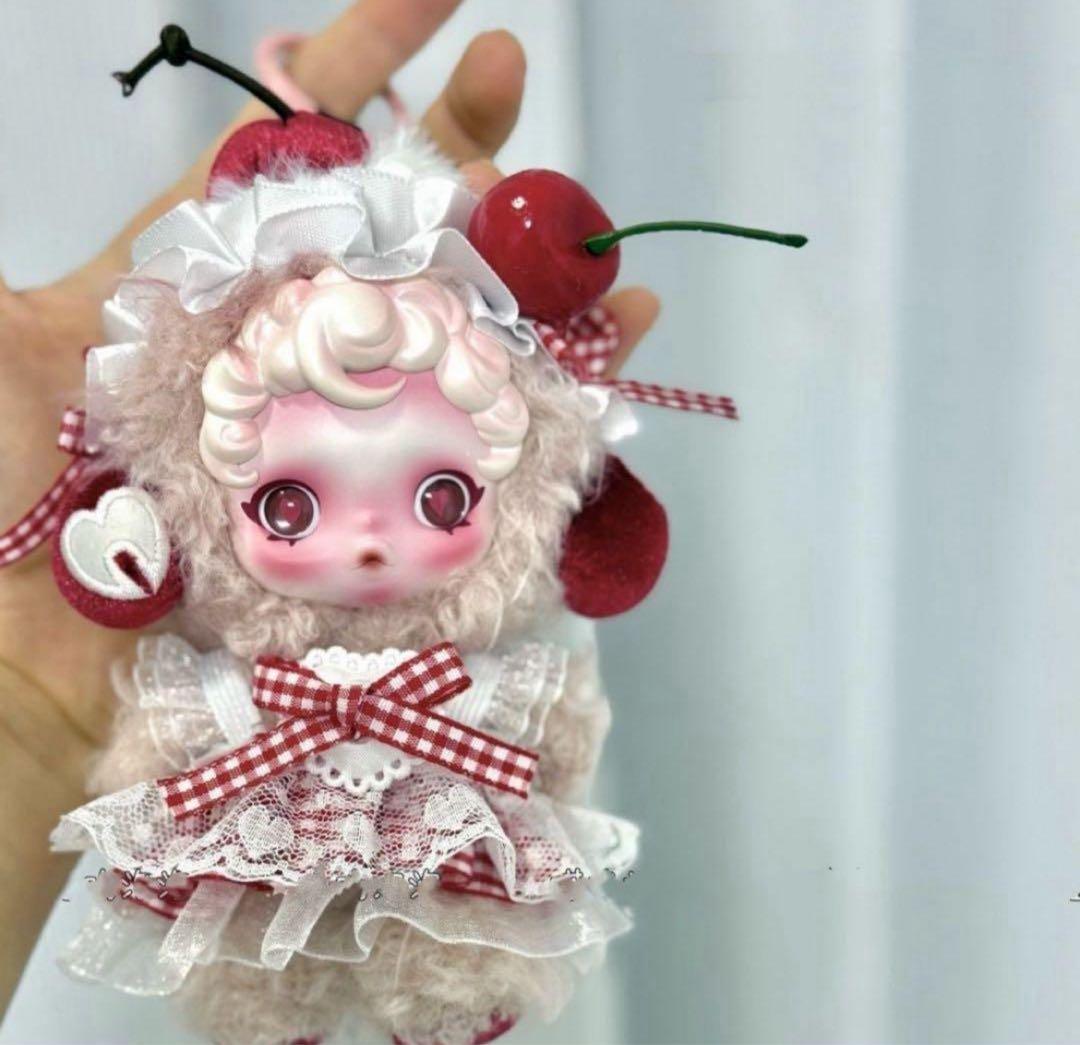 POPMARTスカルパンダ インプレッショニズム チェリー着せ替え服 2点