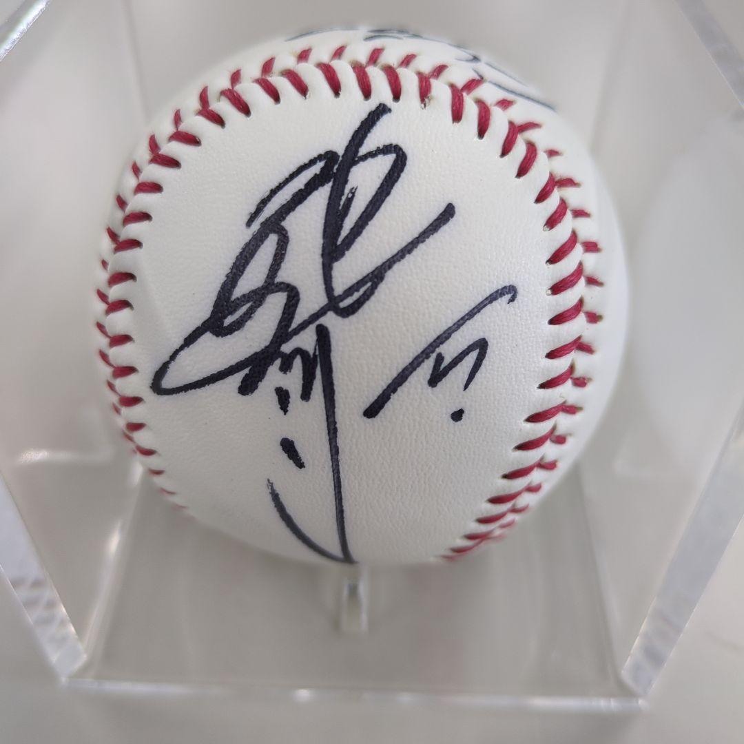 レア】栗原健太選手 直筆サインボール（広島東洋カープ・ケース付き