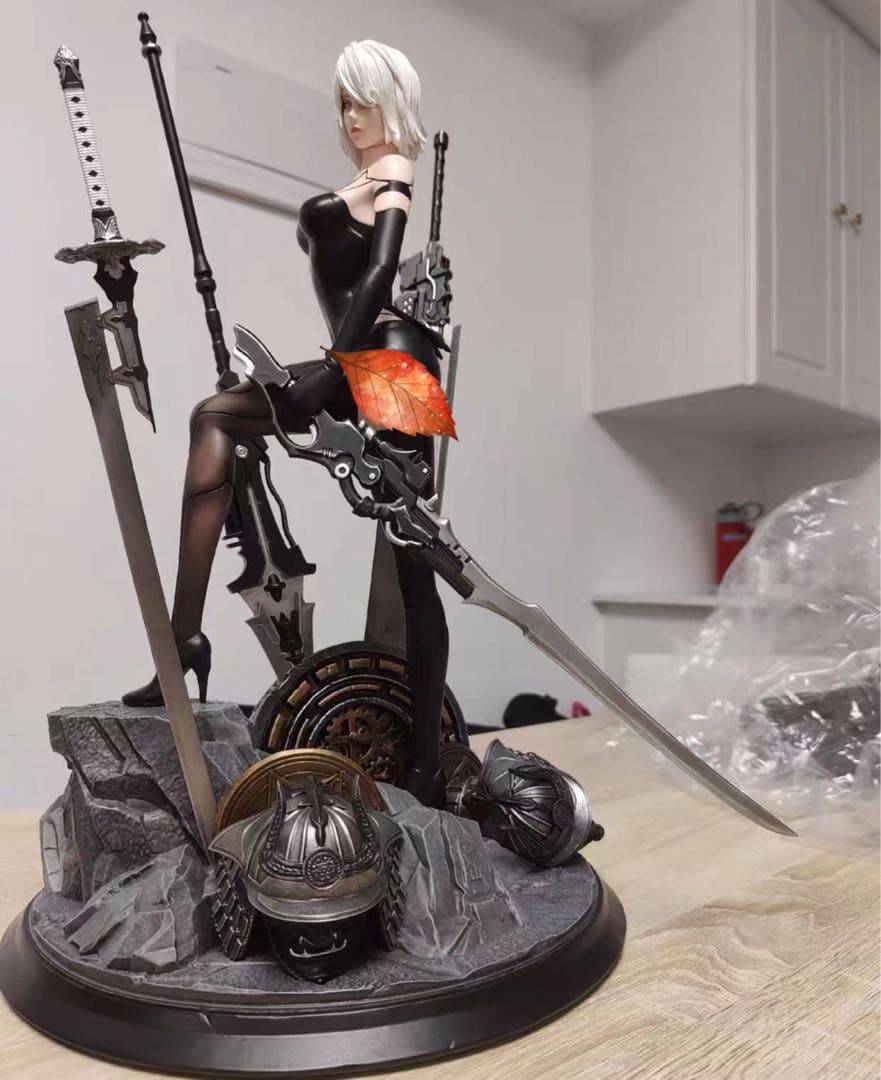 ニーア オートマタ A2  1/4  ガレージキット ガレキ スタチュー ②④