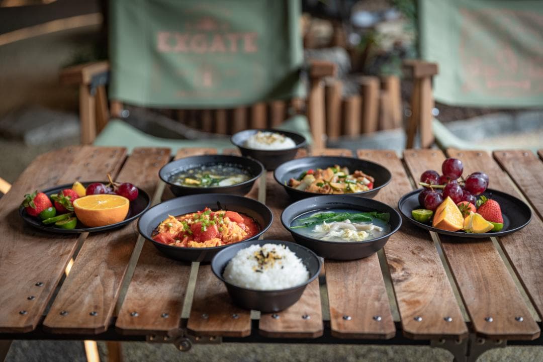 テーブルウェア キャンプ プレート ステンレス 食器 セット帆布ケー ス付き