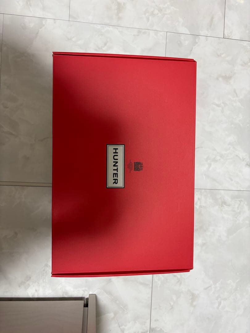 【新品未使用】HUNTER ホワイト 長靴レインブーツ