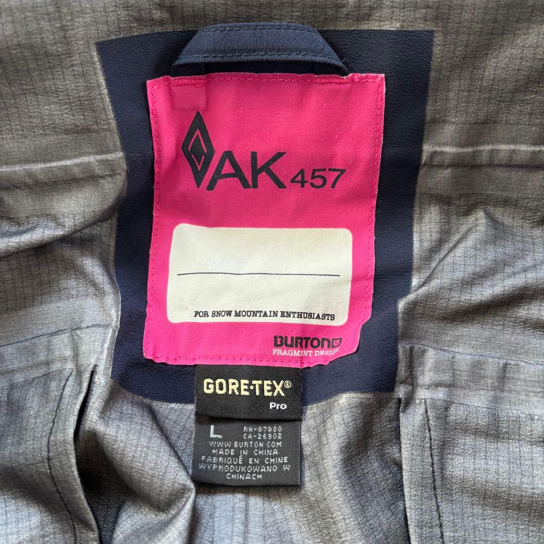 極美品 Burton AK457 GUIDE 3L JACKET&PANTS