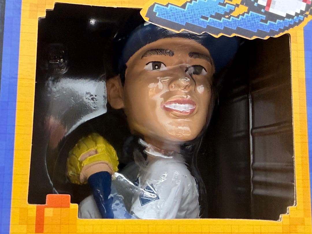 【ドジャースタジアム限定】8/4 限定 佐々木朗希　記念 ボブルヘッド