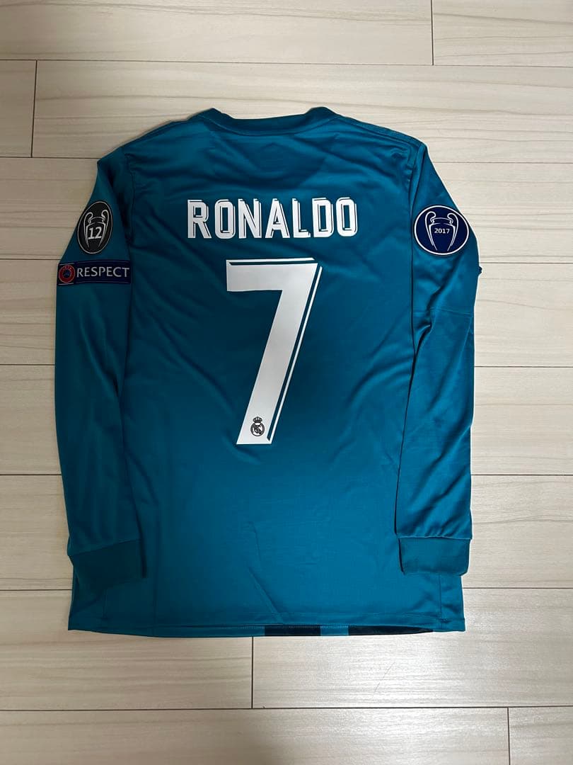 レアル・マドリード　ユニフォーム　ロナウド 長袖シャツ