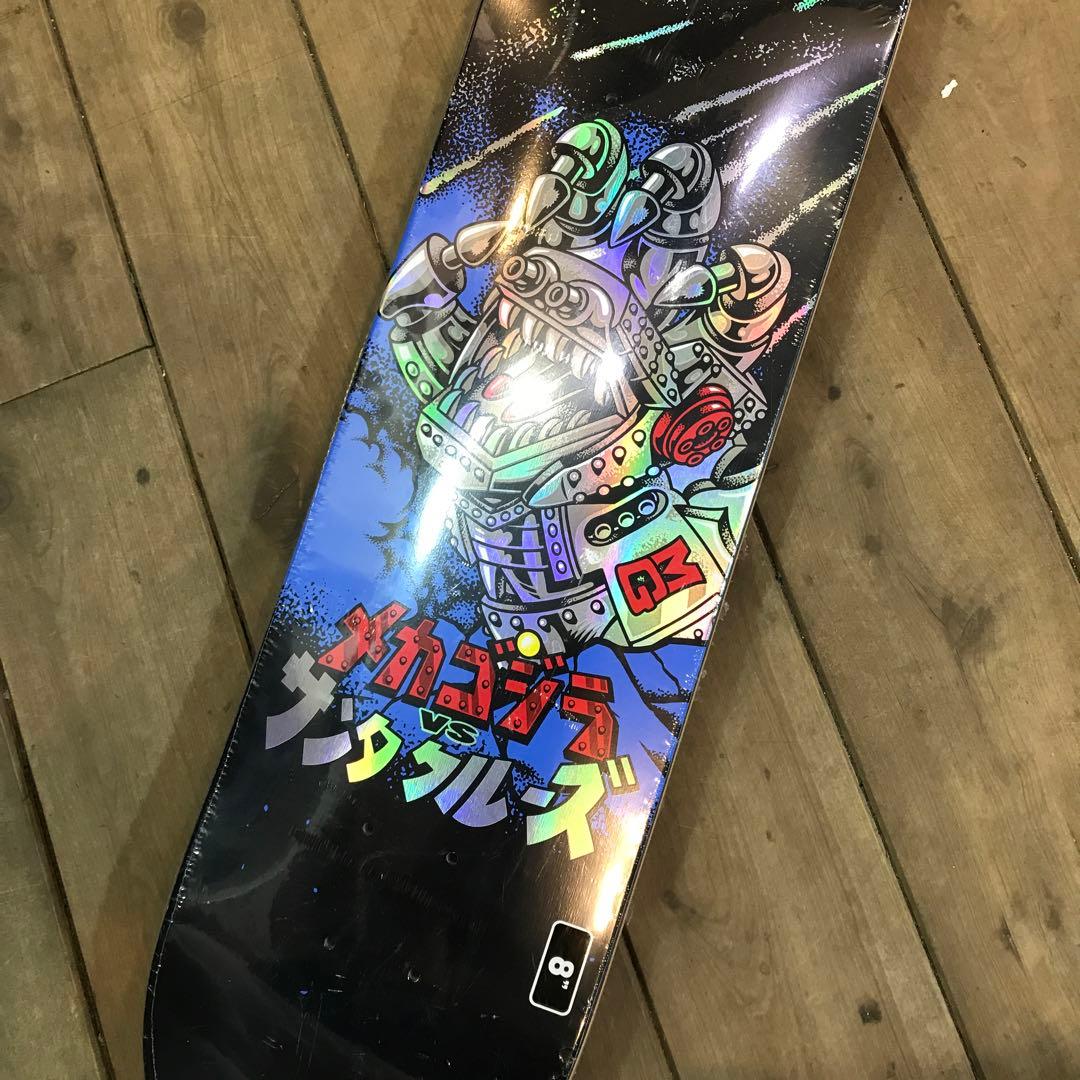 Santa Cruz サンタクルーズ　スケボーデッキ8インチ　ゴジラコラボ限定