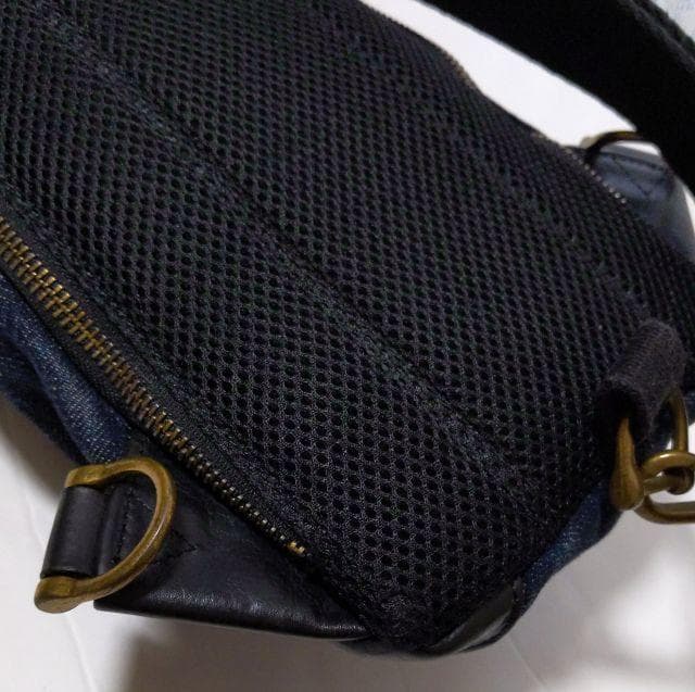 マスターピース ディーゼル★ボディバッグ 日本限定 デニム レザー