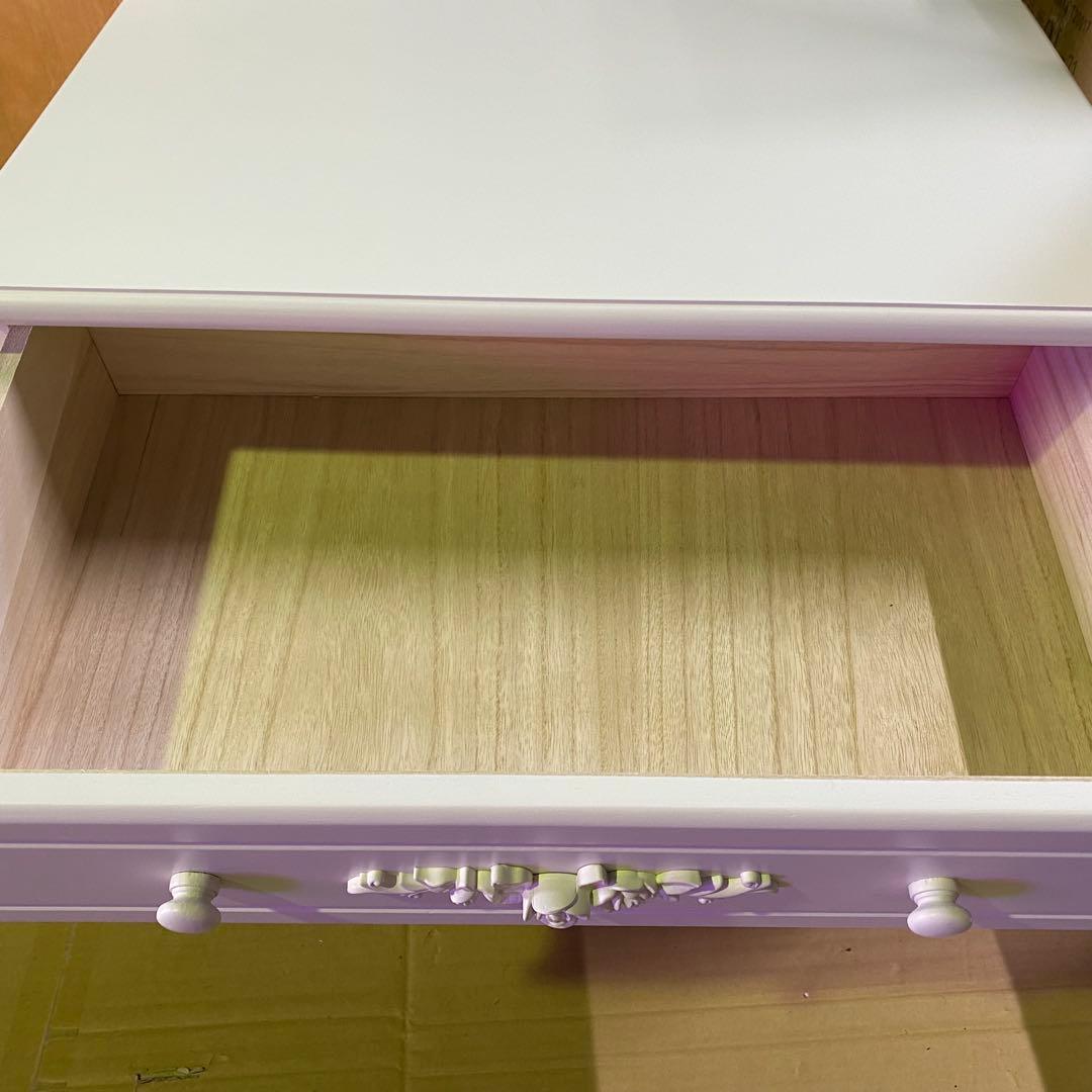 フレンチカントリー北欧調ホワイト扉キャビネット木製飾り棚収納家具チェスト姫系