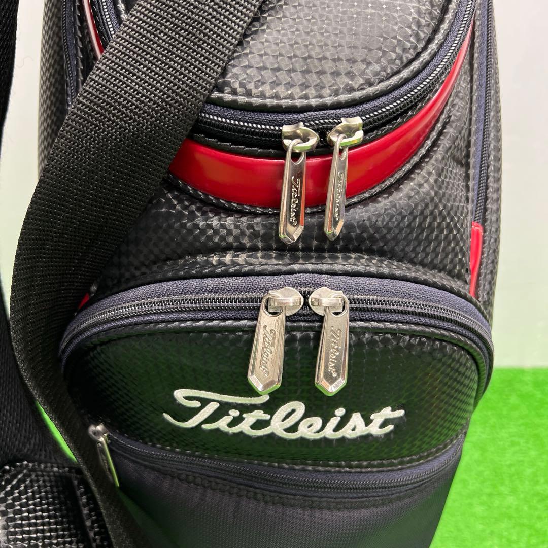 タイトリスト　titleist キャディーバック　8インチ　ブラック