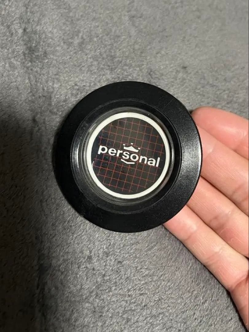 当時物personal パーソナル32パイステアリングホーンボタン付き