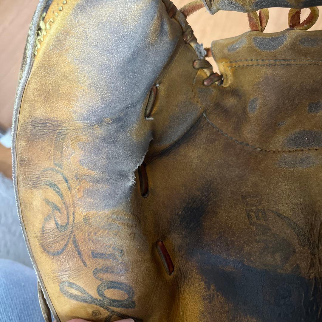 Rawlings PRO ブラウンレザーグローブ