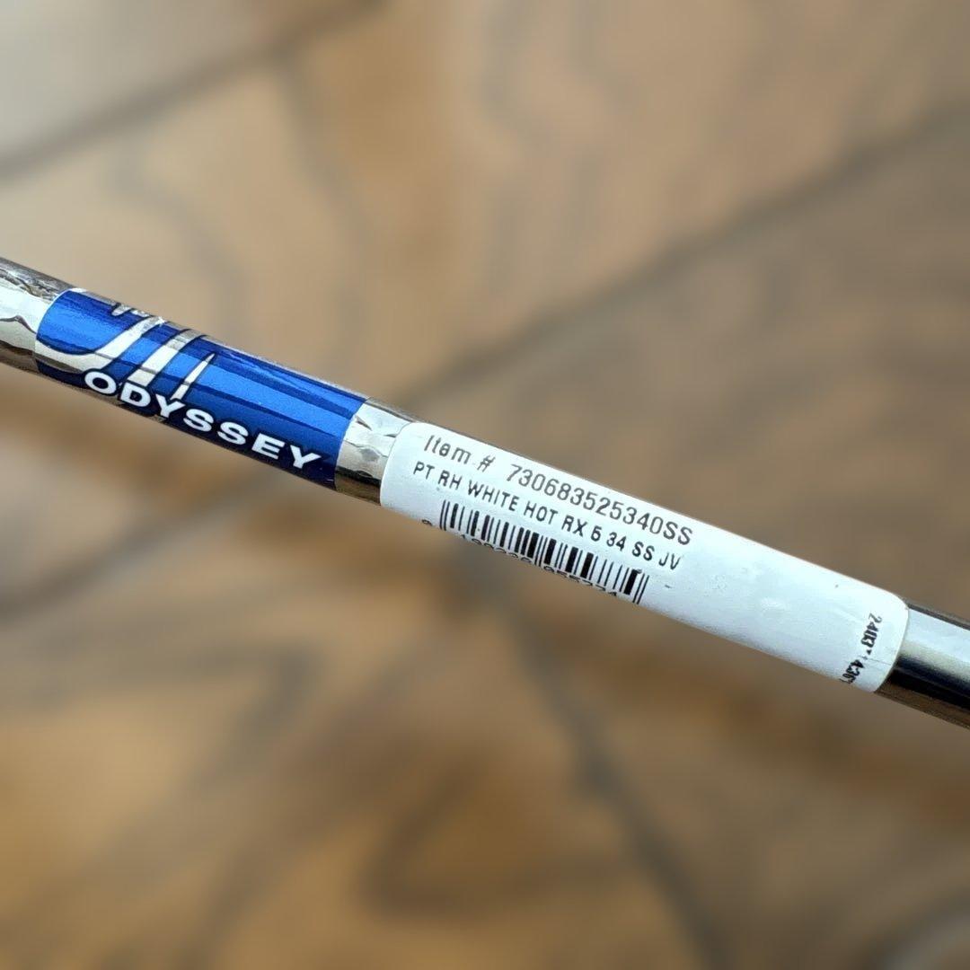 断捨離につきお値引き可能です【ODYSSEY】RX5 WHITE HOT パター