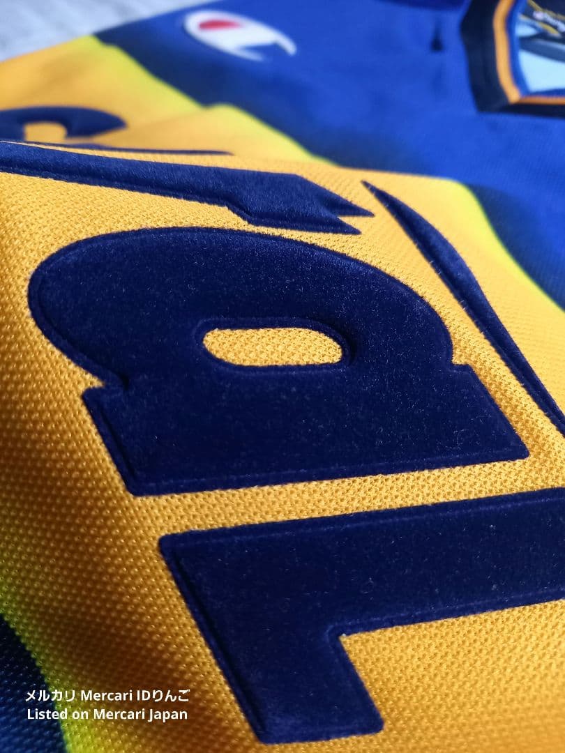 未使用 タグ付き パルマ【10 中田】 XLサッカーユニホーム チャンピオン