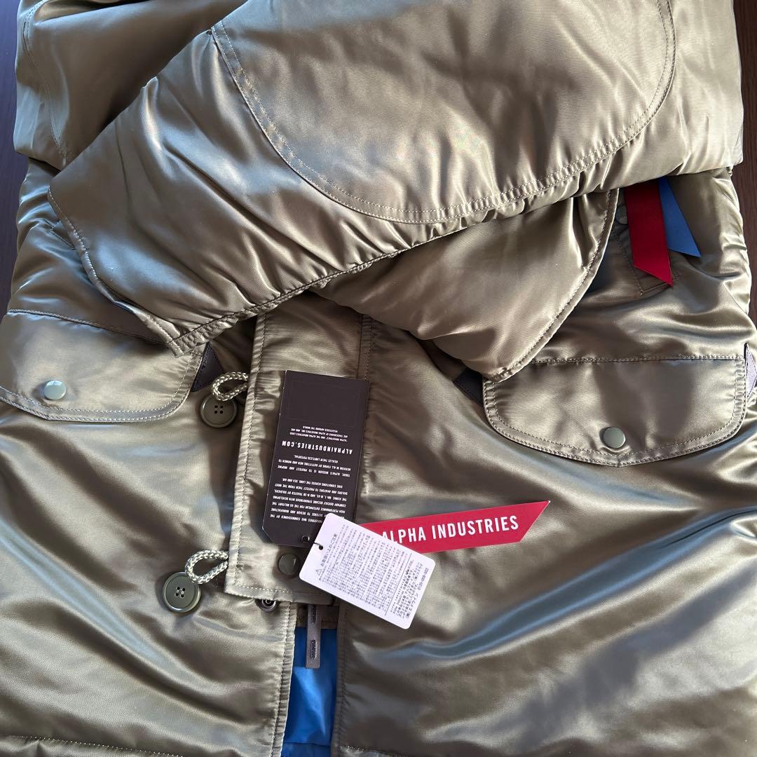 北海道日本ハムファイターズ　A L P H Axファイターズ　カーキ