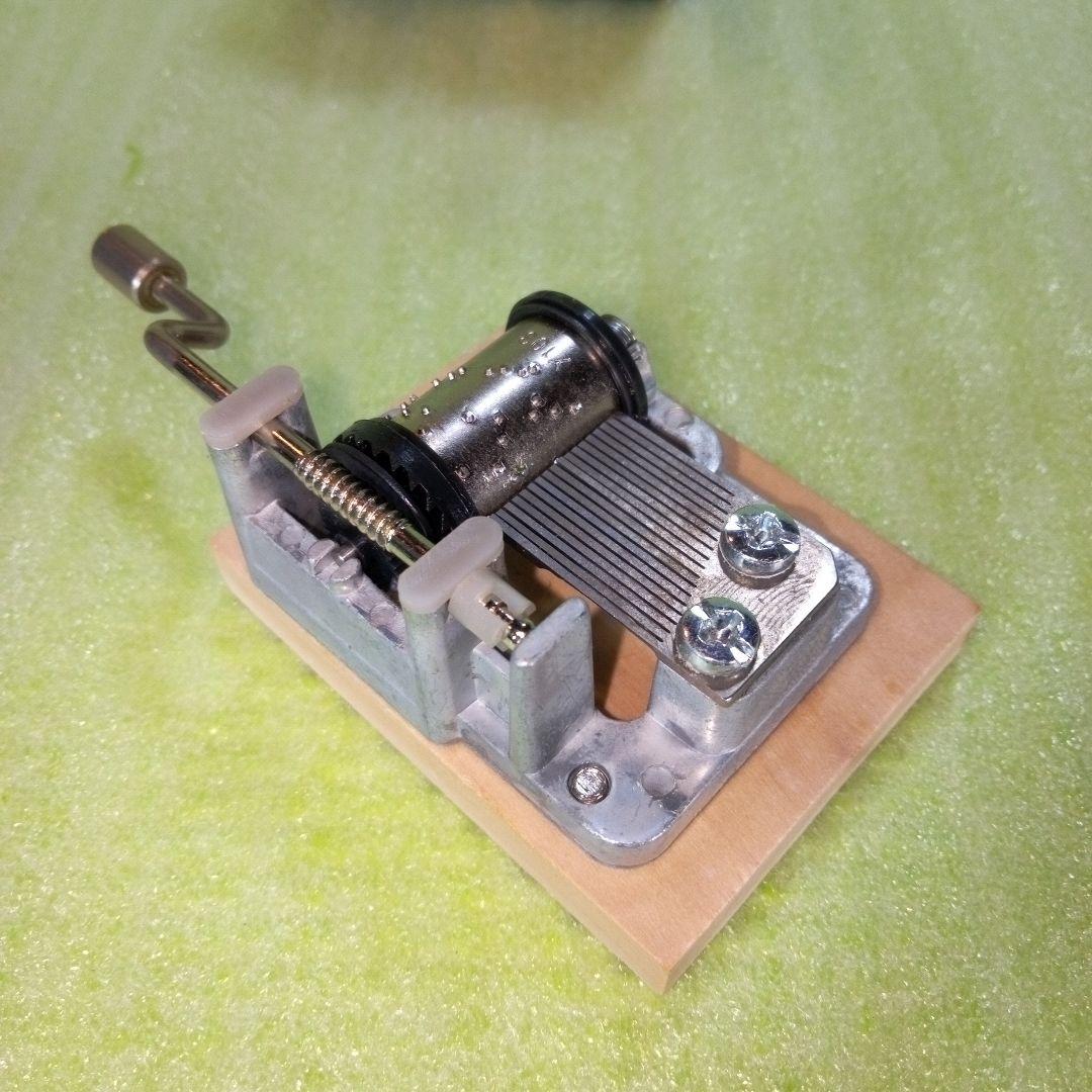 オルゴール　ミュージックボックス　music box　手回し　手動　レア　希少