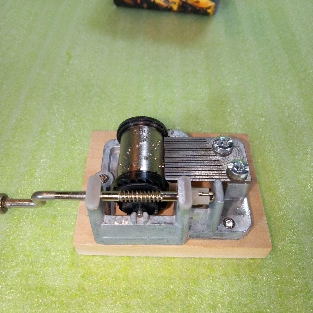 オルゴール　ミュージックボックス　music box　手回し　手動　レア　希少
