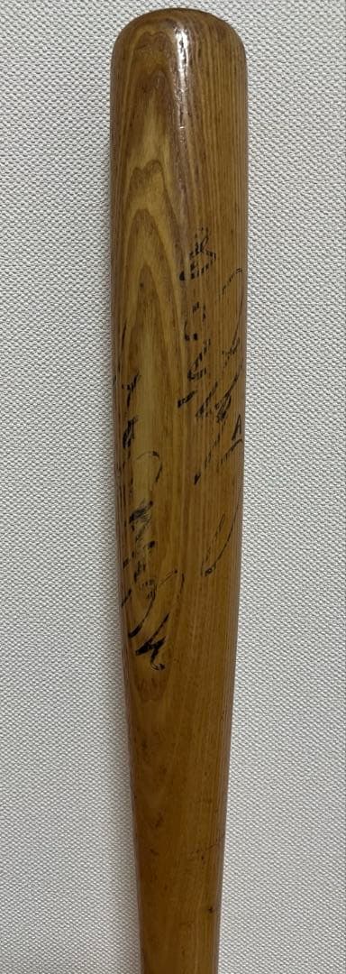 山本浩二　サイン入りバッド