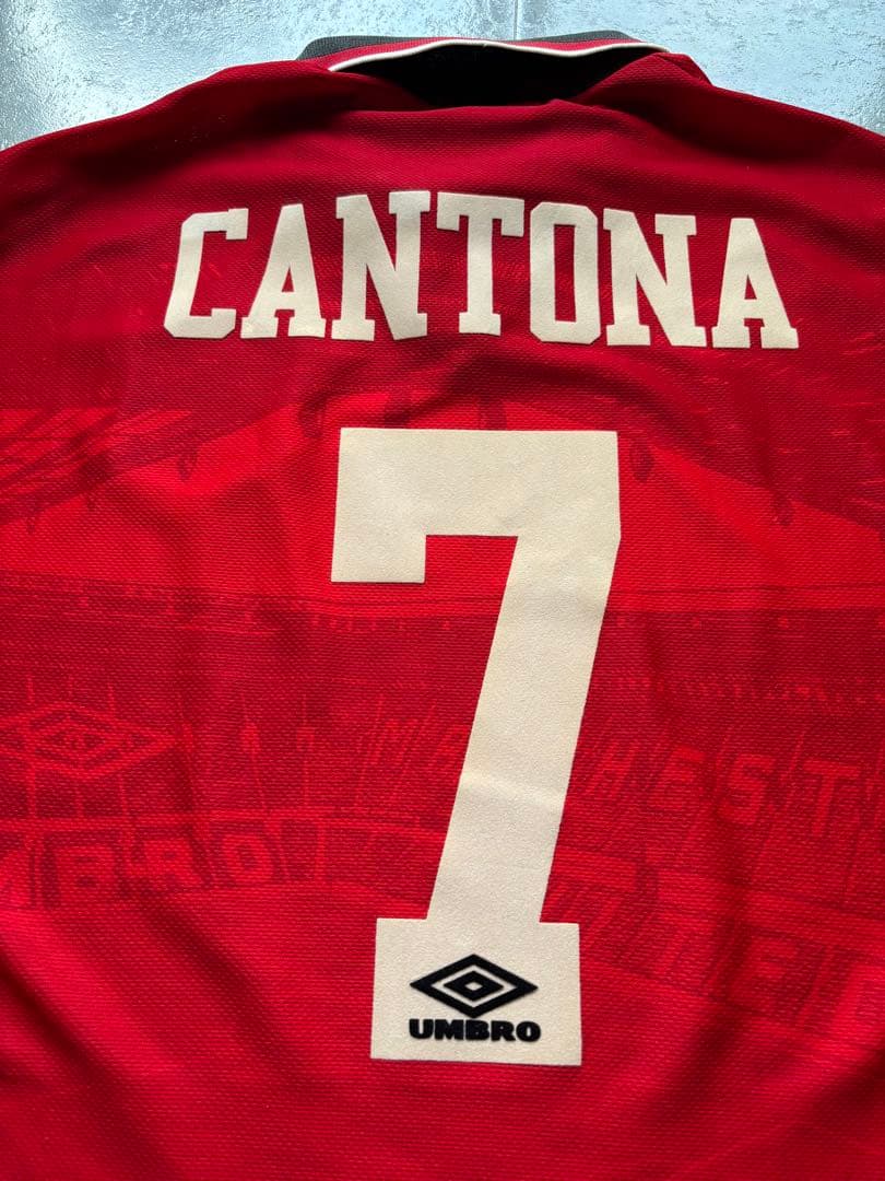 94-96 カントナ　マンチェスターユナイテッド　アンブロ　ユニフォーム　正規品