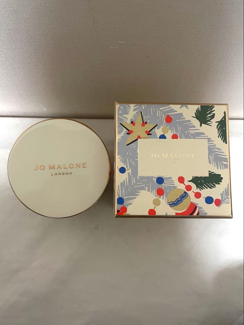 期間限定 クリスマス JO MALONEビターオレンジ&チョコレートキャンドル