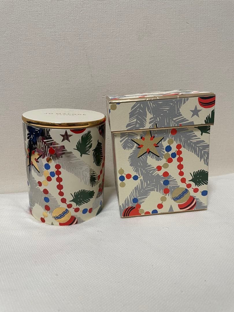 期間限定 クリスマス JO MALONEビターオレンジ&チョコレートキャンドル