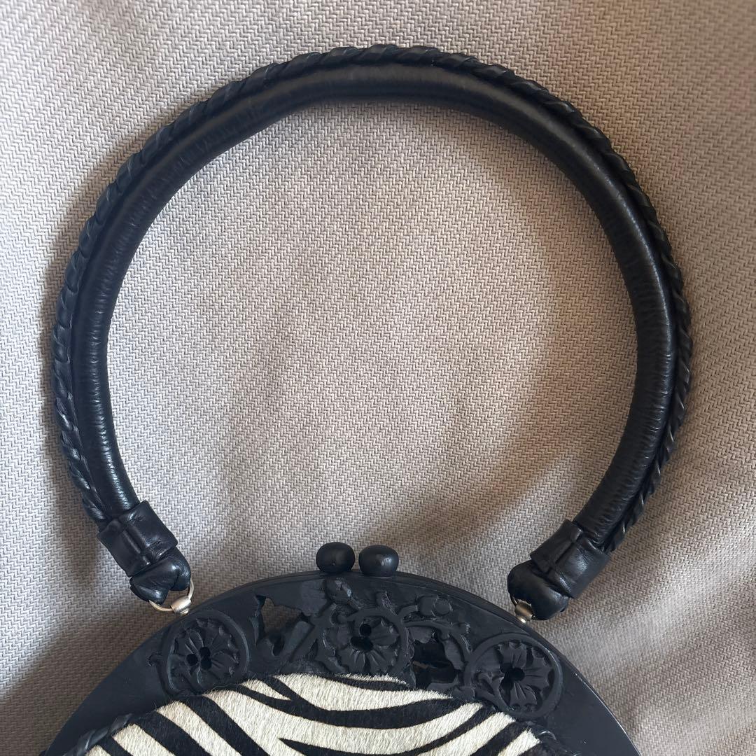 Noel様専用 アンソニールチアーノ ハラコ ハンドバッグ