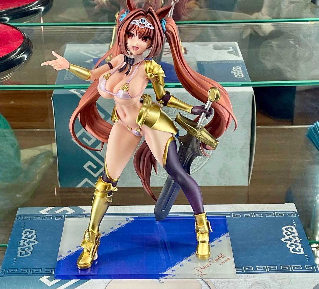 【正規品】ダイワスカーレット　ガレージキット　完成品ビキニアーマー　金鎧ver