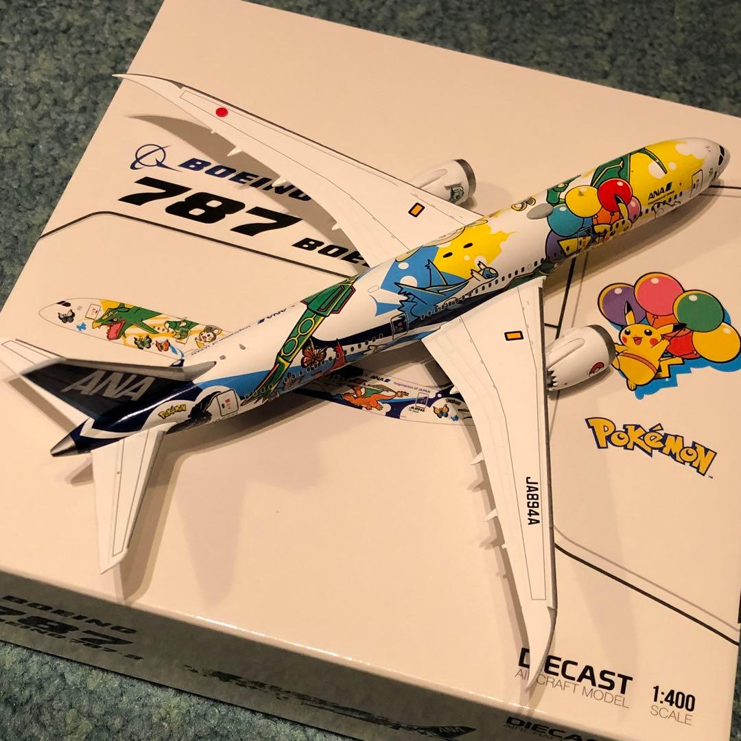 ANA 787-9 ポケモンジェット 全日空 ピカチュウ 1:400 - メルカリ