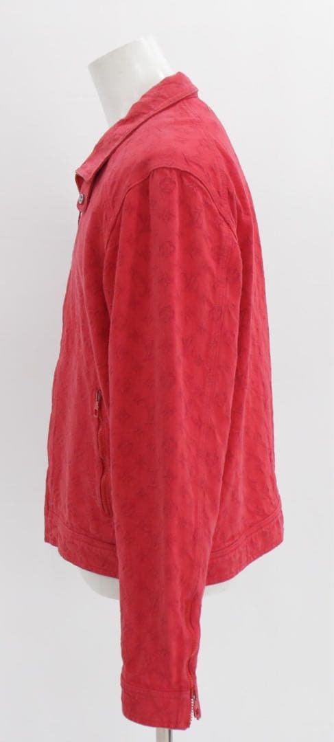 ルイヴィトン ジャケット ブルゾン シングル 赤 サイズ52 - メルカリ
