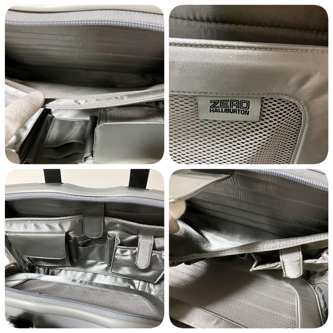 極美品 ゼロハリバートン 2way ショルダー バッグ ソフト ブリーフケース