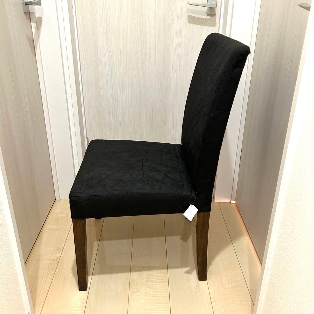 ニトリ　ダイニングチェア　クッション座面　カバー交換・洗濯可能
