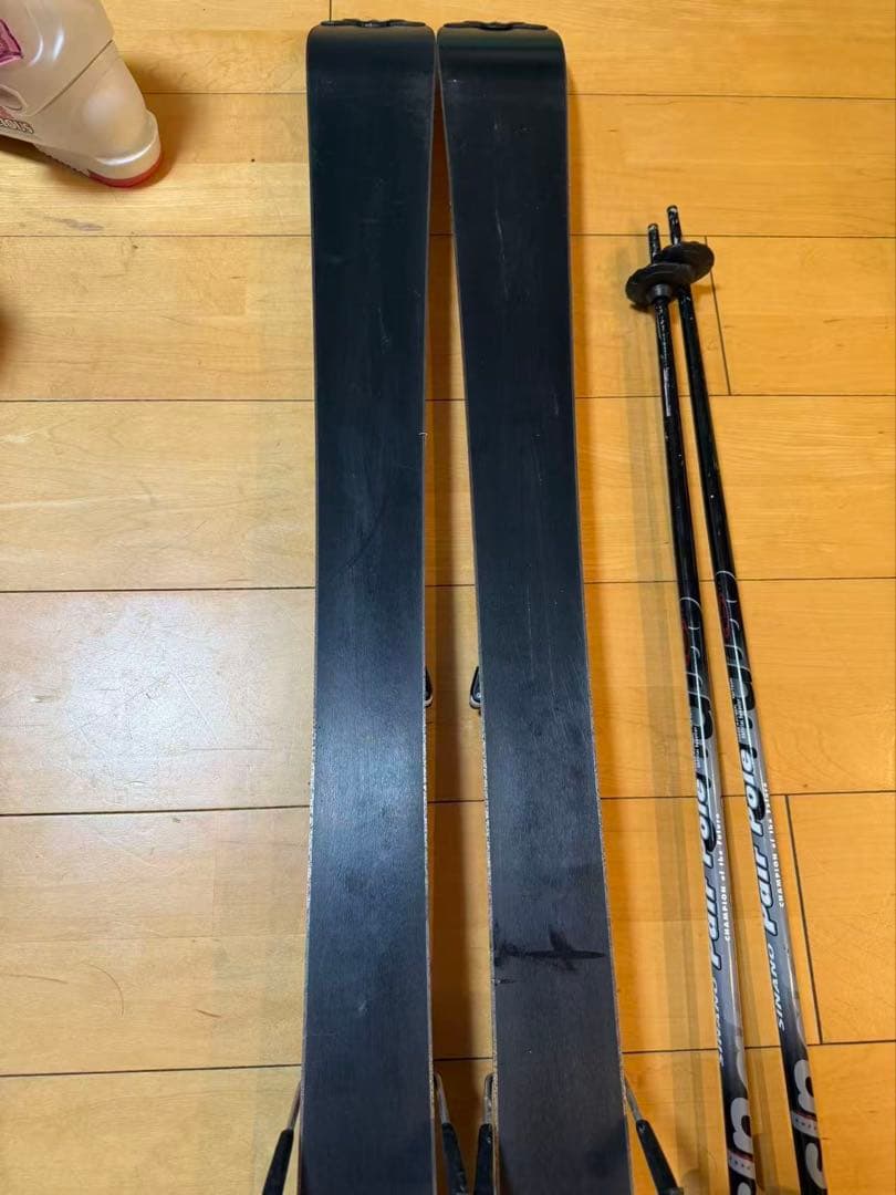 ATOMIC スキー板 セットキッズ ジュニア 120cm ブーツ21.5センチ