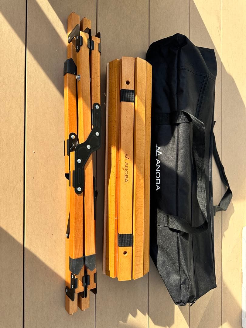 ANOBA ウッドロールトップテーブル アノバ