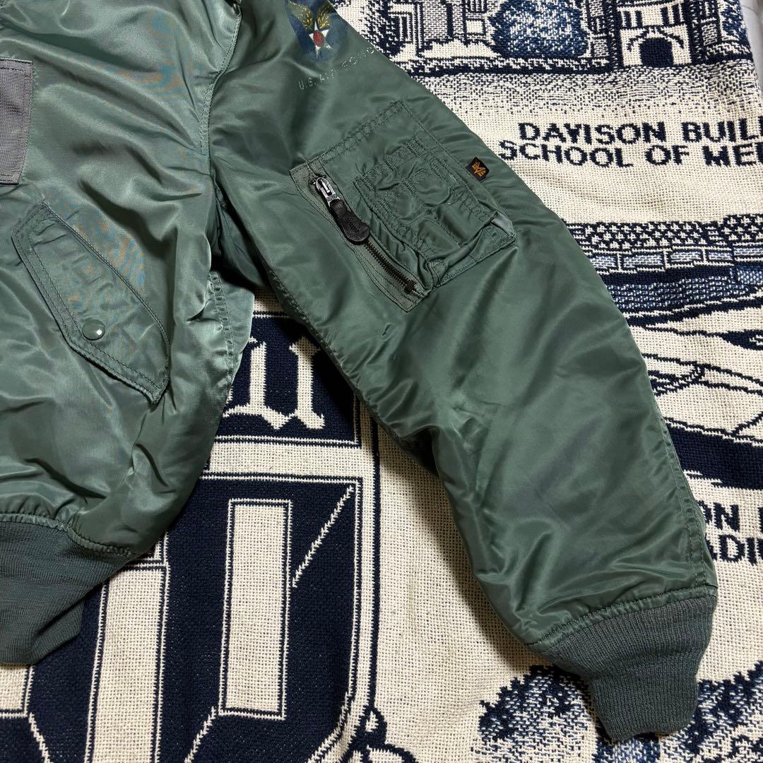 80s 90s L-2B フライトジャケット USAF 短丈　USA製