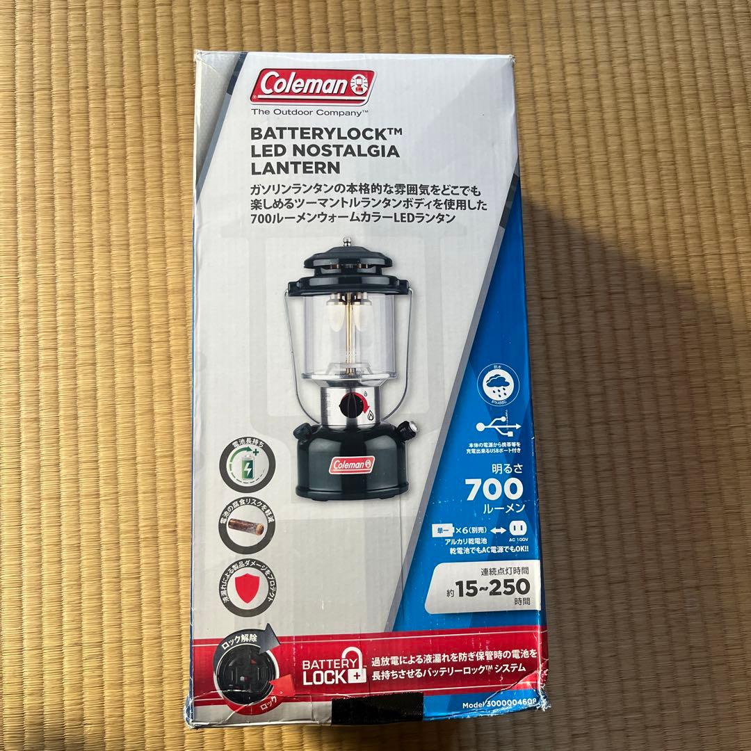 Coleman コールマン　バッテリーロック LEDノスタルジアランタン