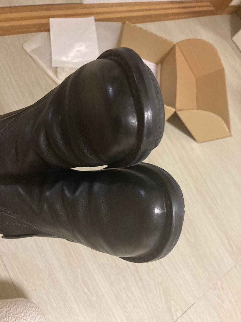 美品　トリッペン Kinky キンキー サイドゴアブーツ 本革 ブラック