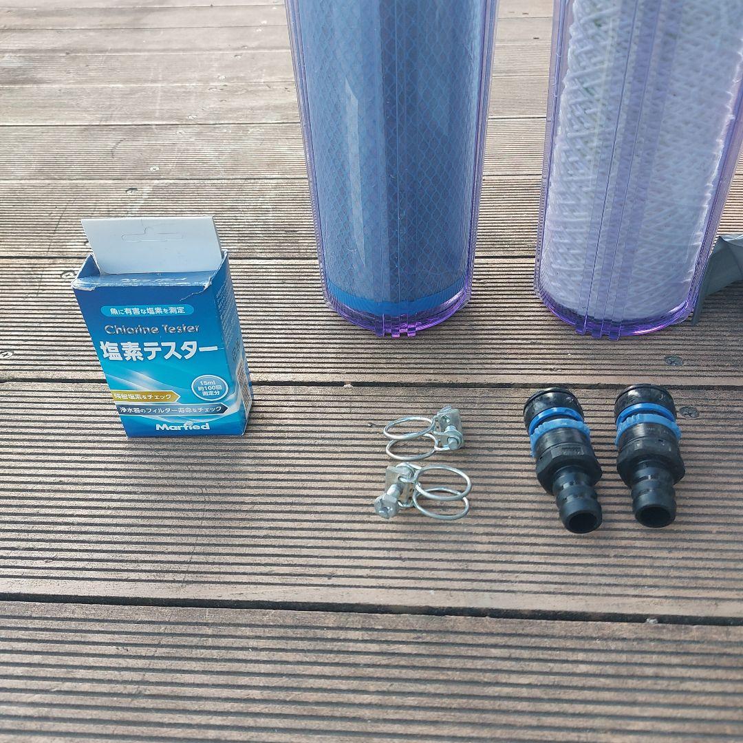 スタンダードネオ 水槽用塩素抜き　予備フィルター付き