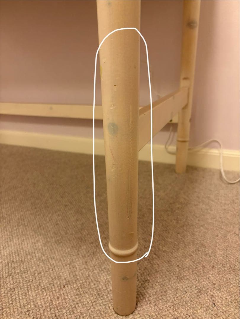 取外し可能仕切り収納&電源コード付き/2wayデスク（学習机）