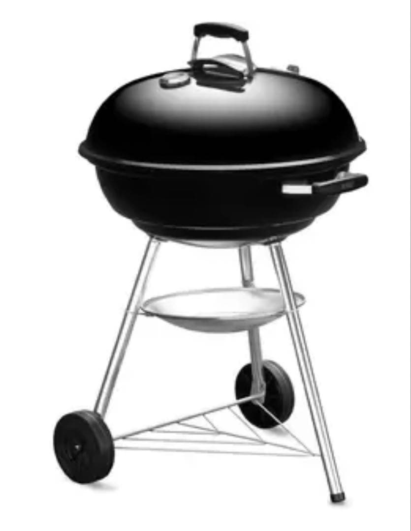 ウェーバー コンパクトケトル チャコールグリル 57cm 温度計付