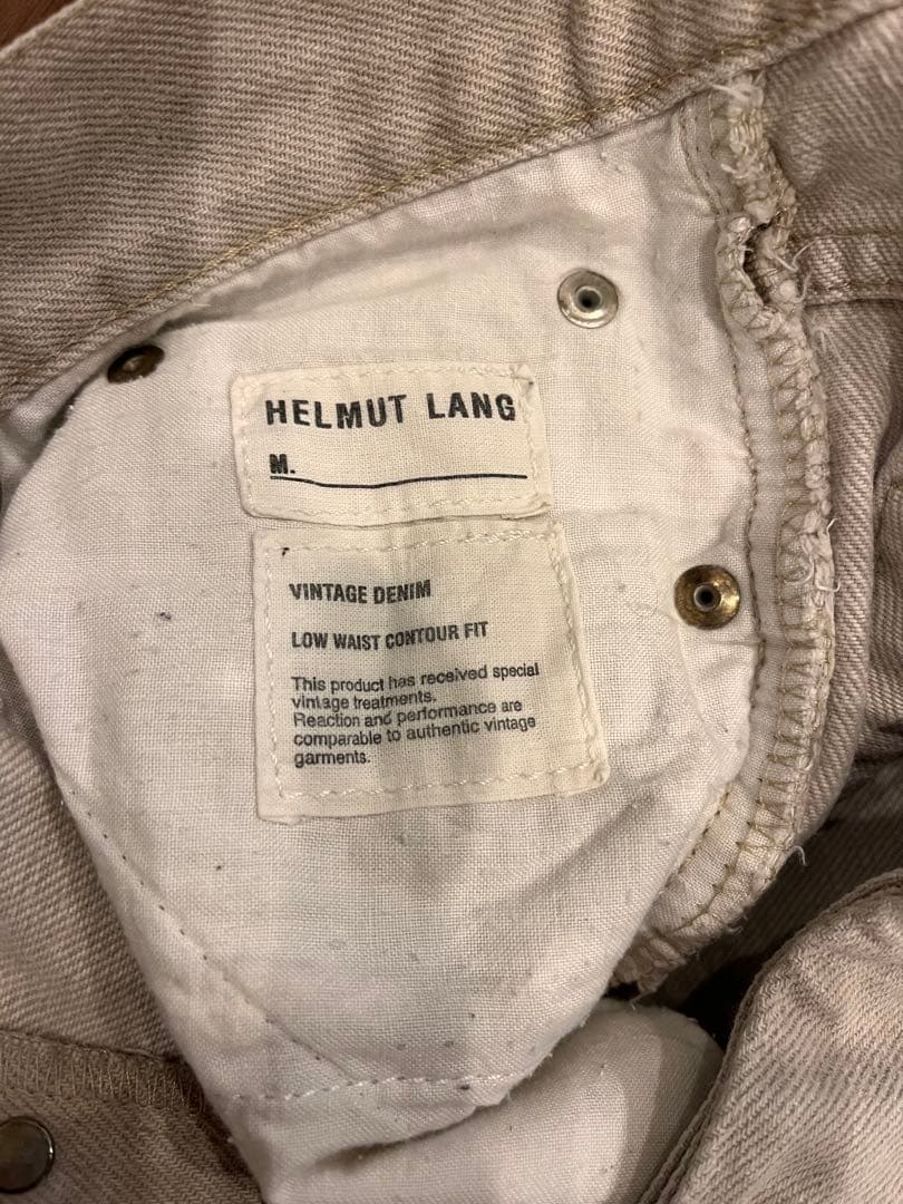 ヘルムートラング ストレートデニムパンツ アウトレット シ