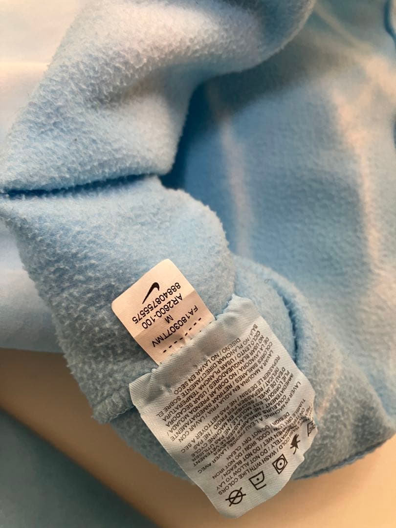 malbon マルボン nike ナイキ ハーフジップ 裏起毛 スウェットシャツ