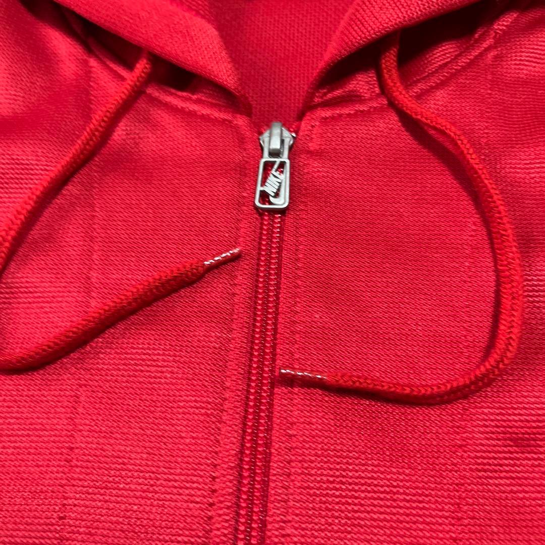 NIKE セットアップ　XL ジャージ　Y2K 刺繍　スウッシュ　ハーフジップ