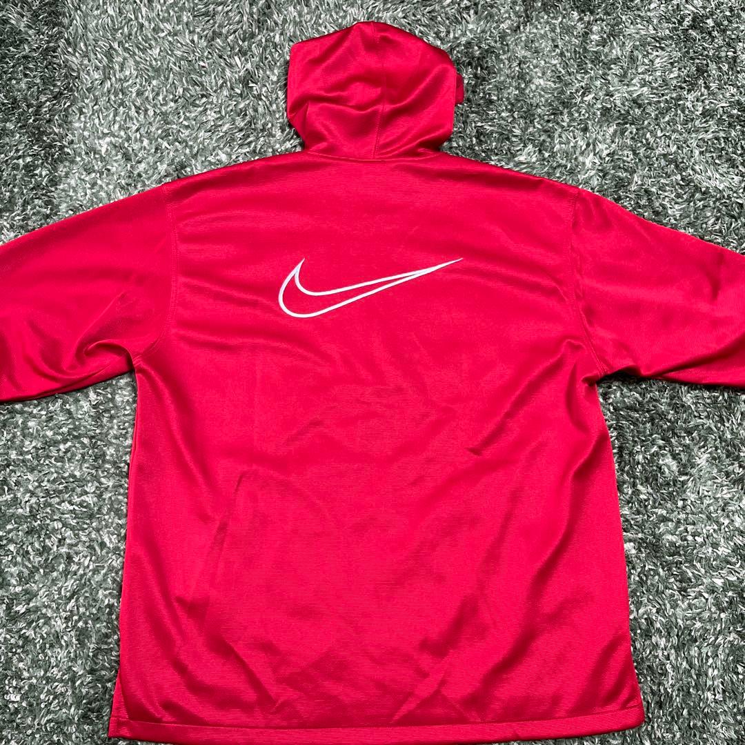 NIKE セットアップ　XL ジャージ　Y2K 刺繍　スウッシュ　ハーフジップ