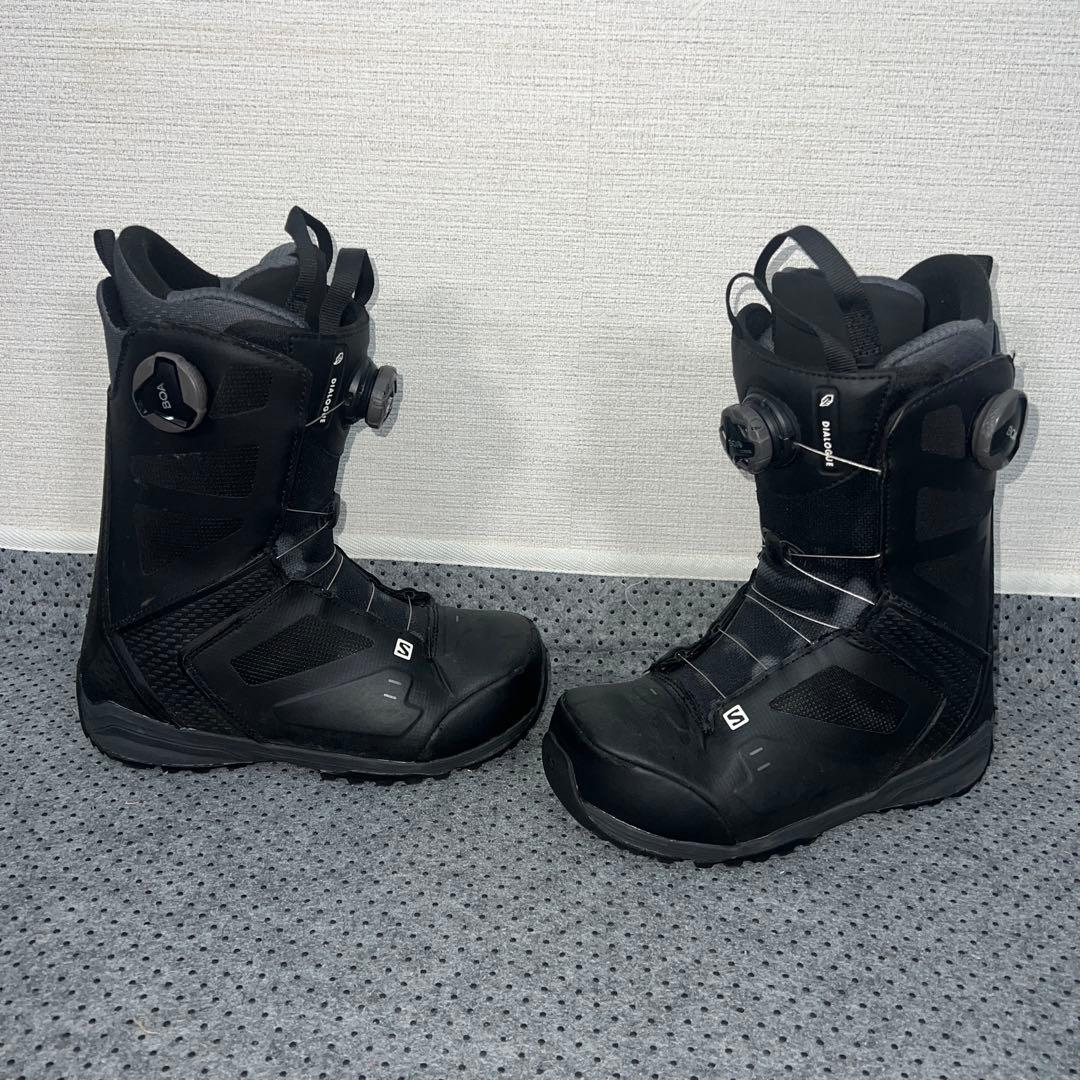 7-8回使用 25cm SALOMON DIALOGUE BOA WIDE