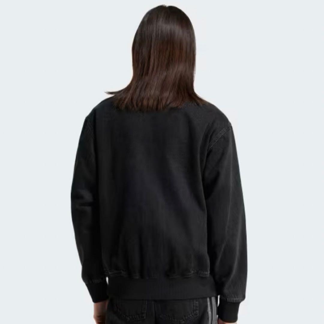 新品L】アディダス アディカラーデニムジャケット　ファイヤーバードトラックげんじ