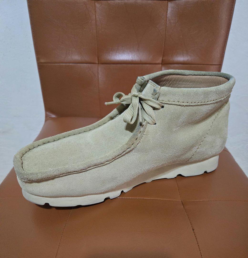 クラークス ビームス別注 コラボ ワラビー ゴアテックス 防水スエード