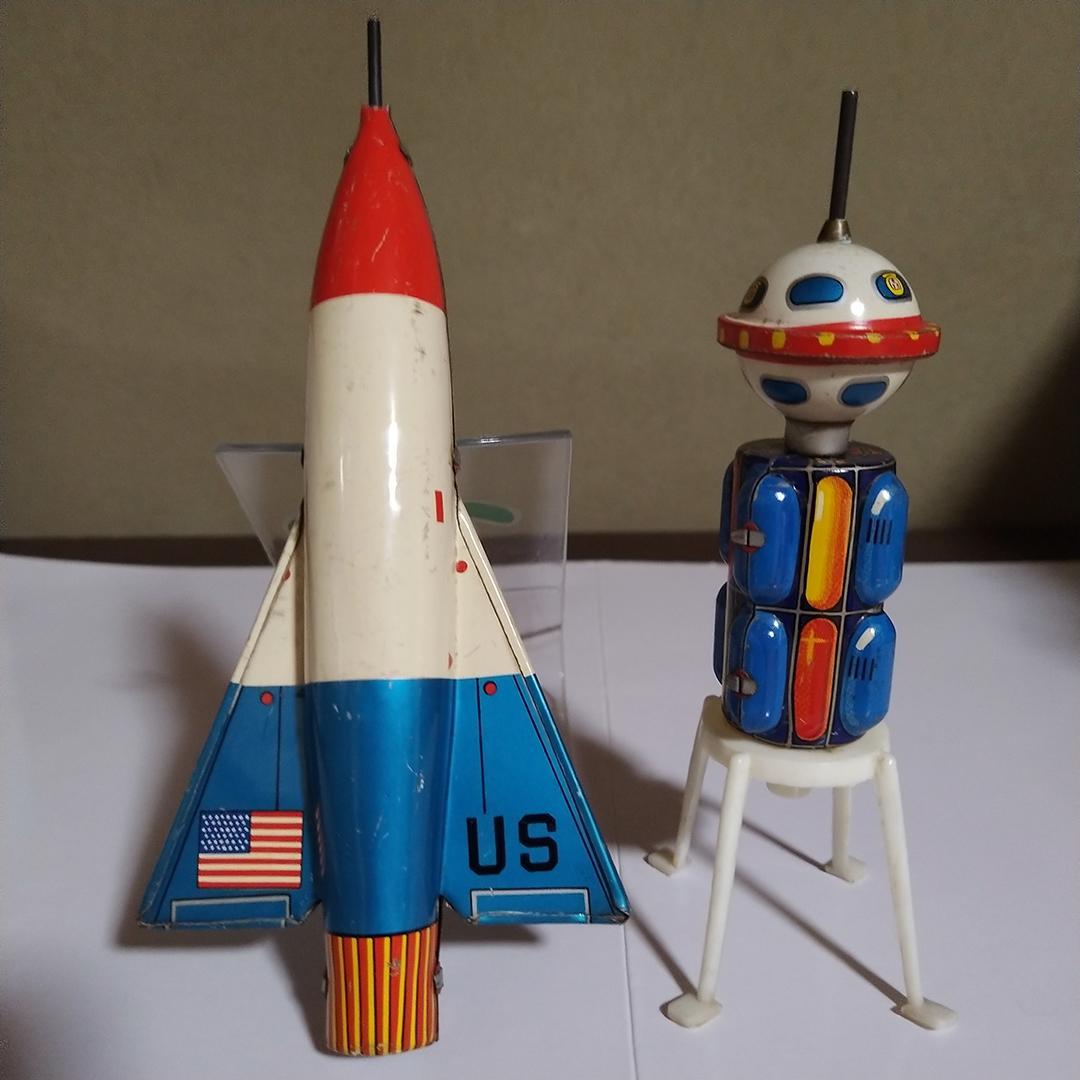 WACO ワコー 宇宙ステーション 電動 稼働品 ブリキ - メルカリ
