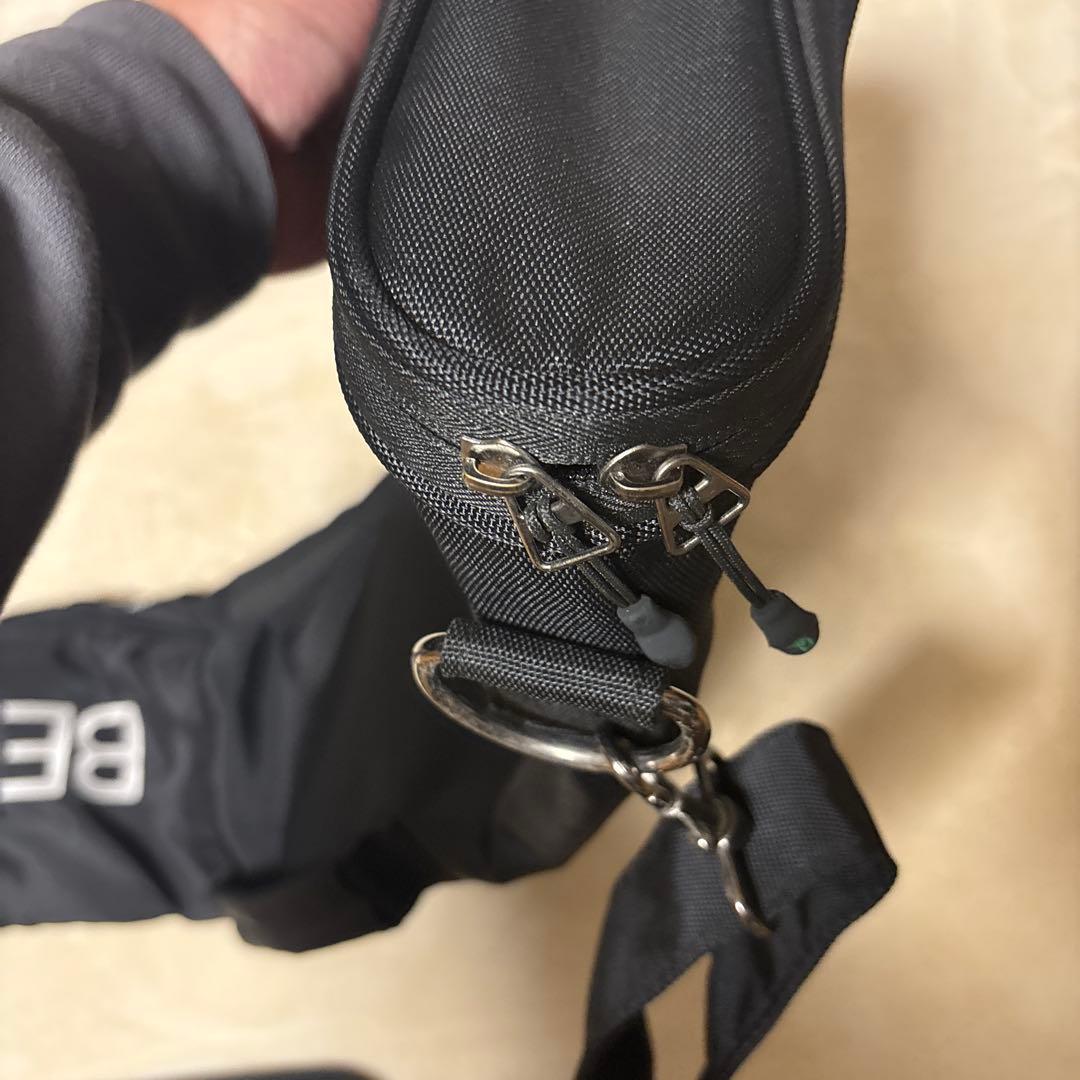 【美品】BEAMS GOLF クラブケース ブラック ゴルフバッグ 黒 ビームズ