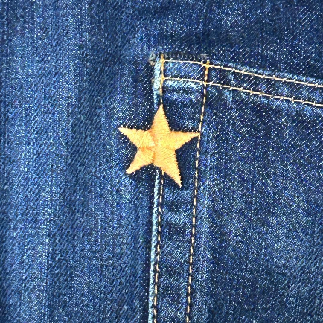 美品　シュガーケーン　098 ワンスター　セルビッチデニム　USA製 W34