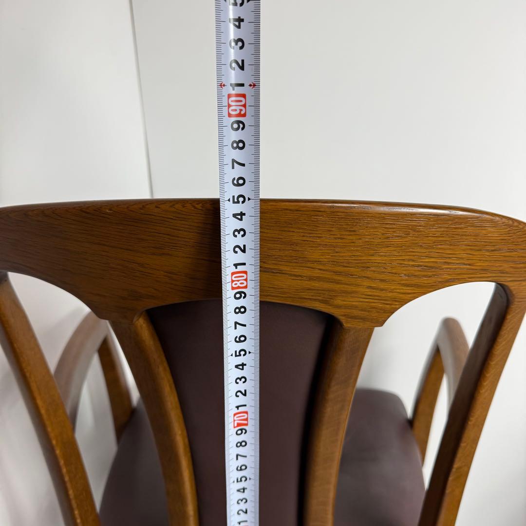 良品　karimoku ダイニングチェア アーム付き　肘掛け