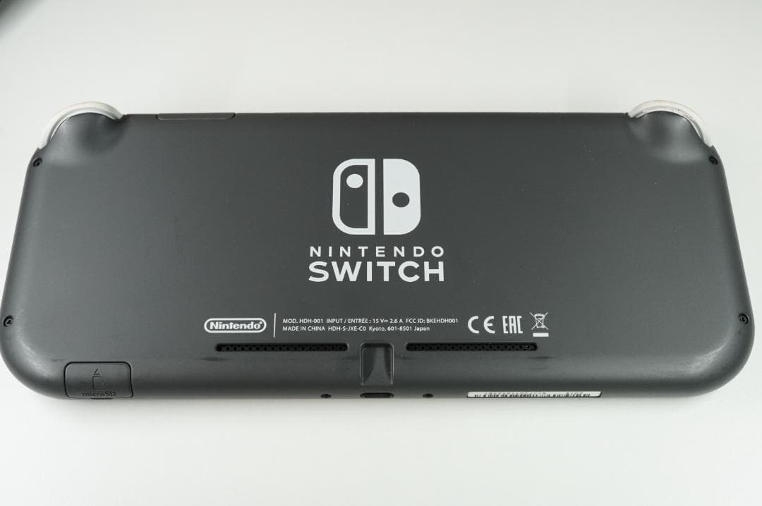 ・Nintendo Switch Lite グレー 本体 + ACアダプター