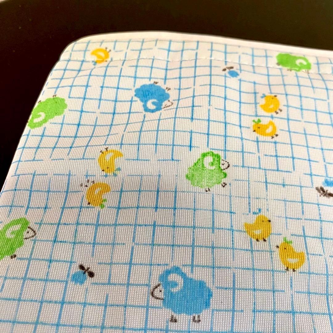 限定1 レトロ オムツカバー 2種 アニマル 動物　キリン 鳥　犬　車　花